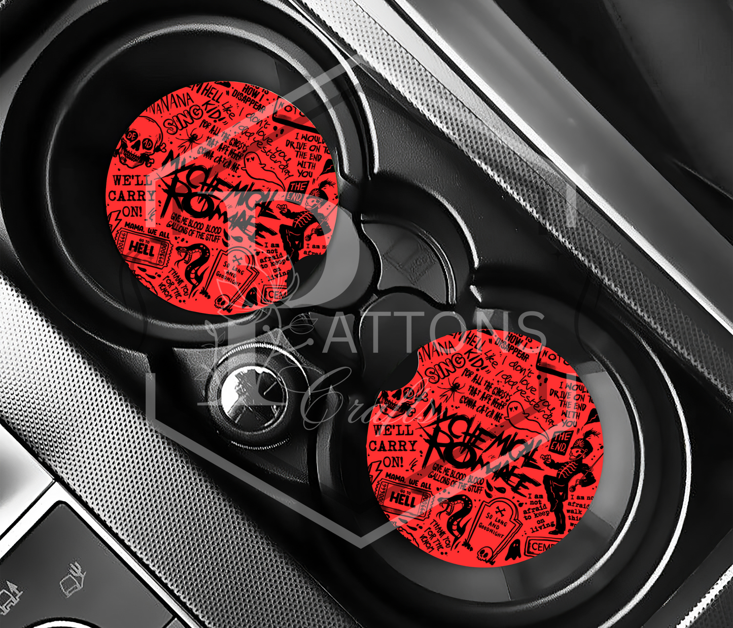 Car Coasters | MCR | Pack of two