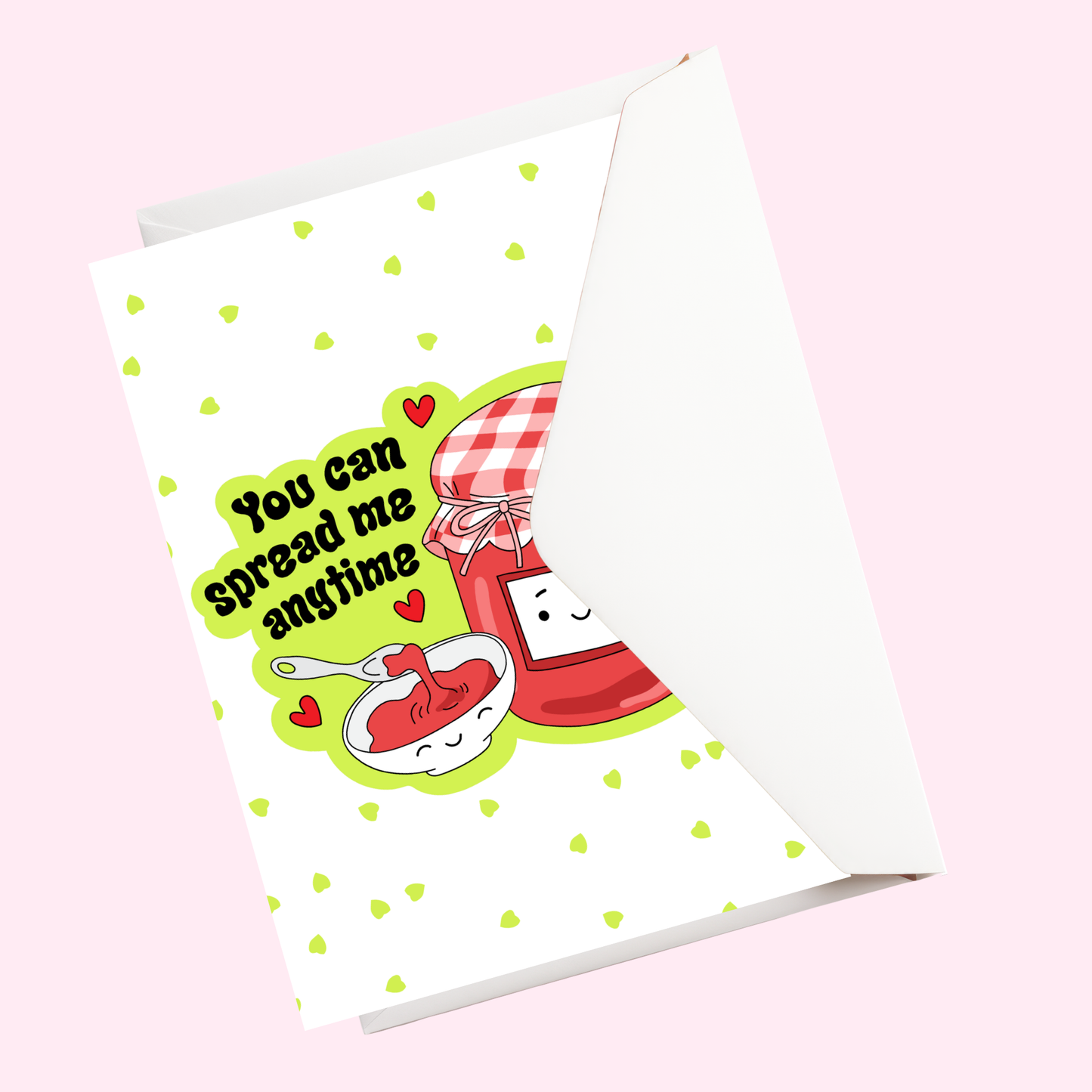 Valentines day card | Spread me anytime