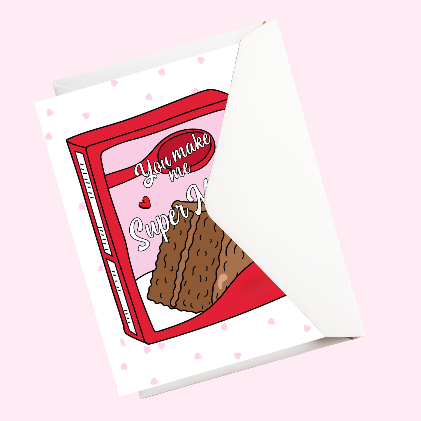 Valentines Day card | You make me Moist