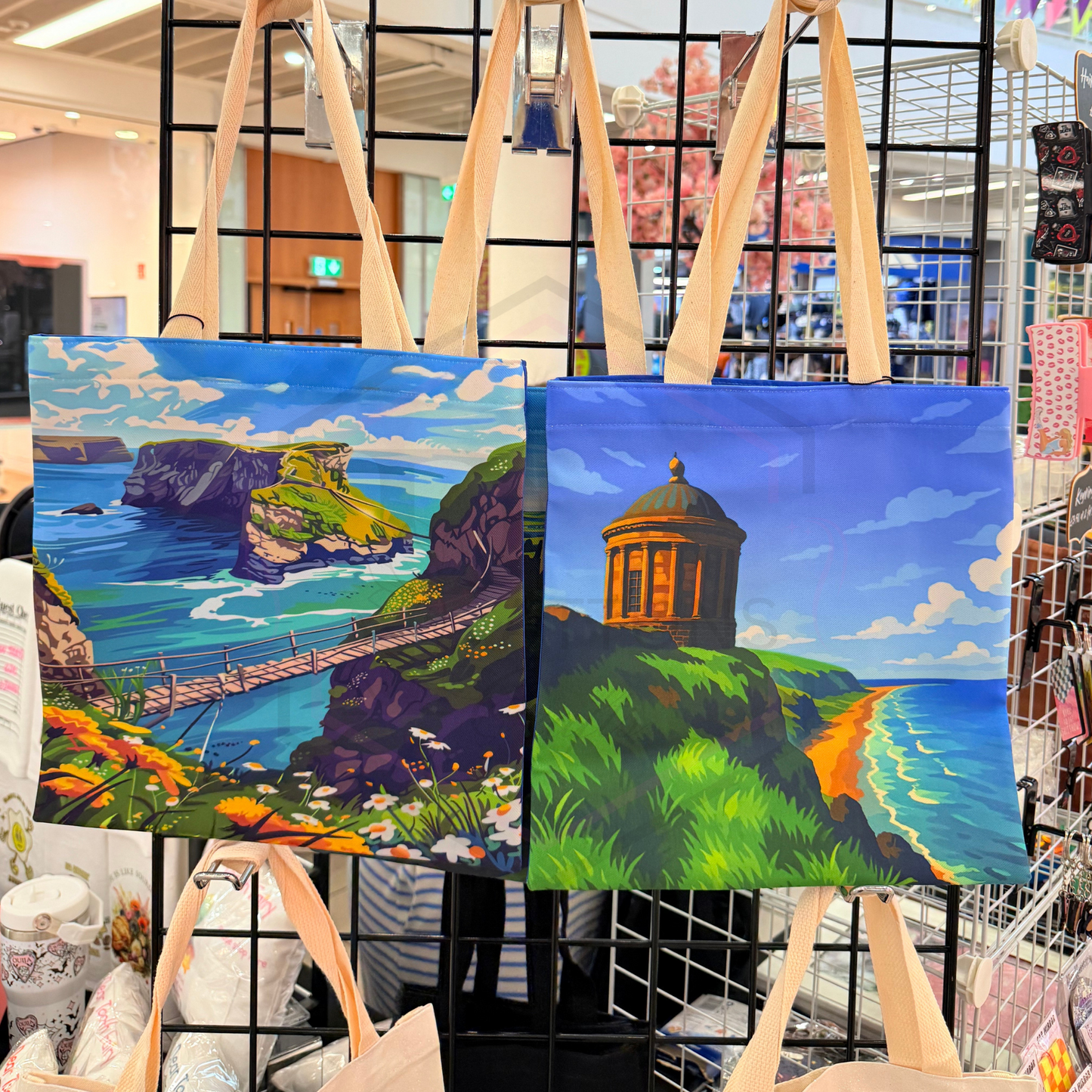 Northern Ireland Tote Bag | Mussenden Temple