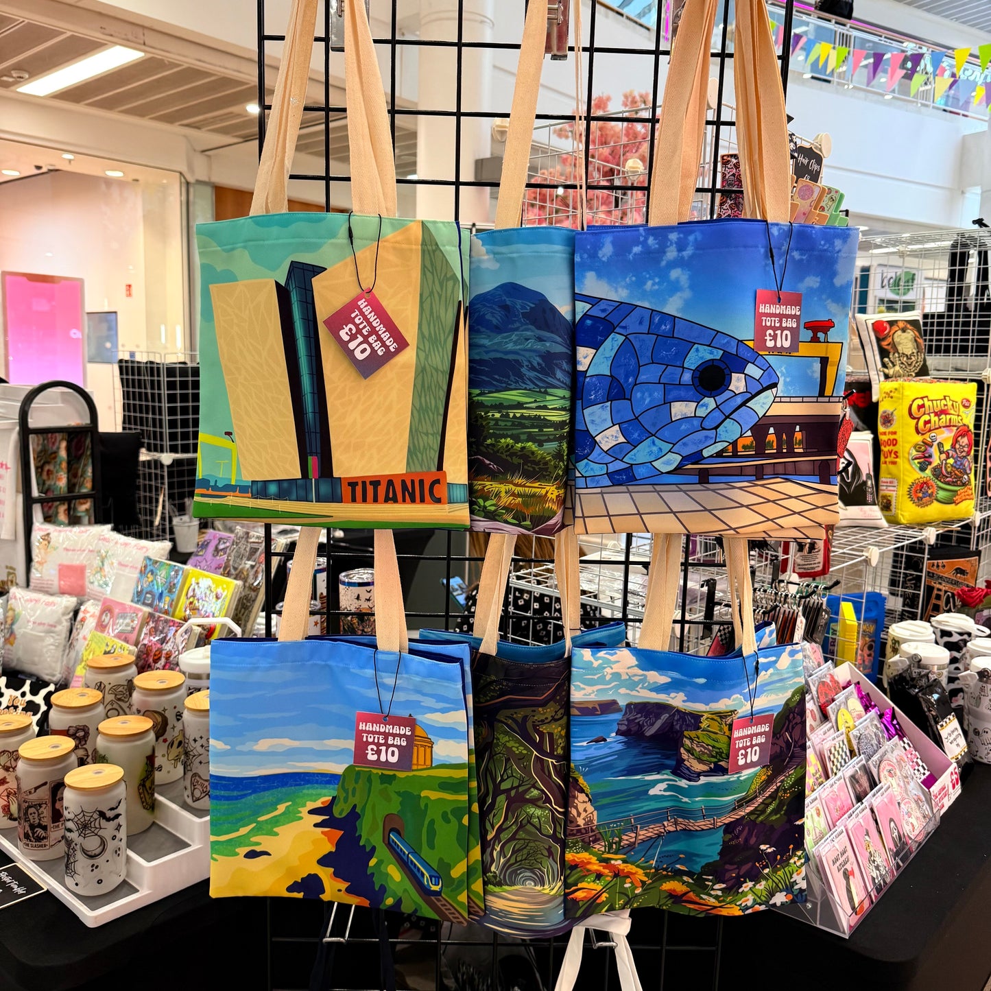 Northern Ireland Tote bag | The Big Fish