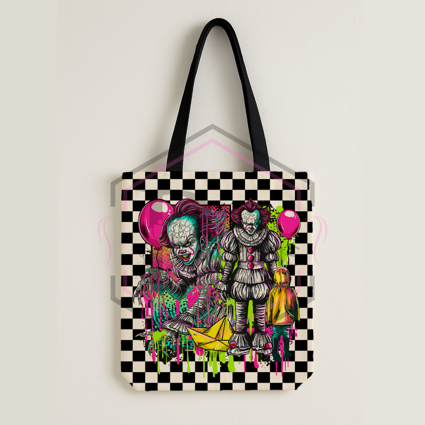 Checkerboard tote bag | IT