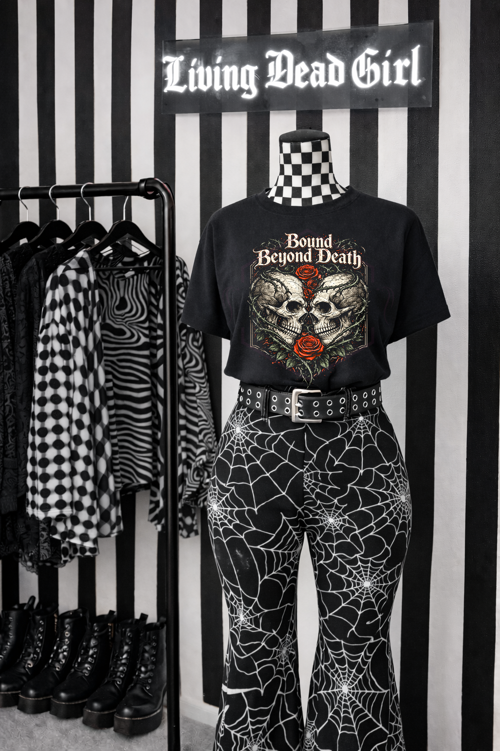 Black T-shirt | Bound beyond death