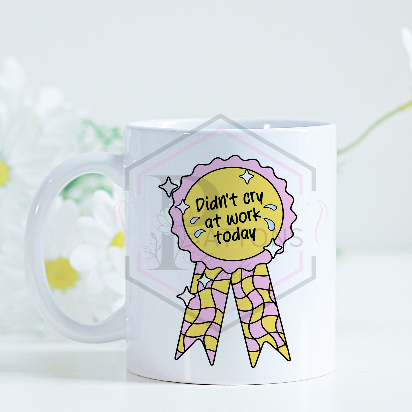 11oz mug | Didnt cry at work today