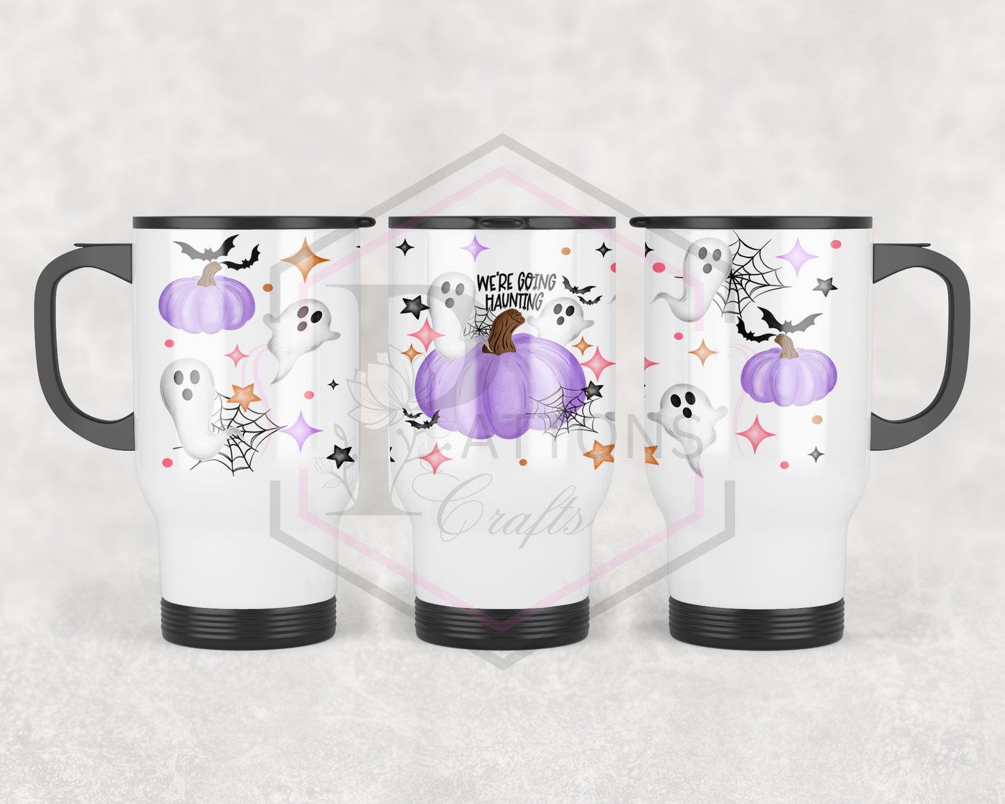 Travel mug | We're going haunting | 500ml travel mug