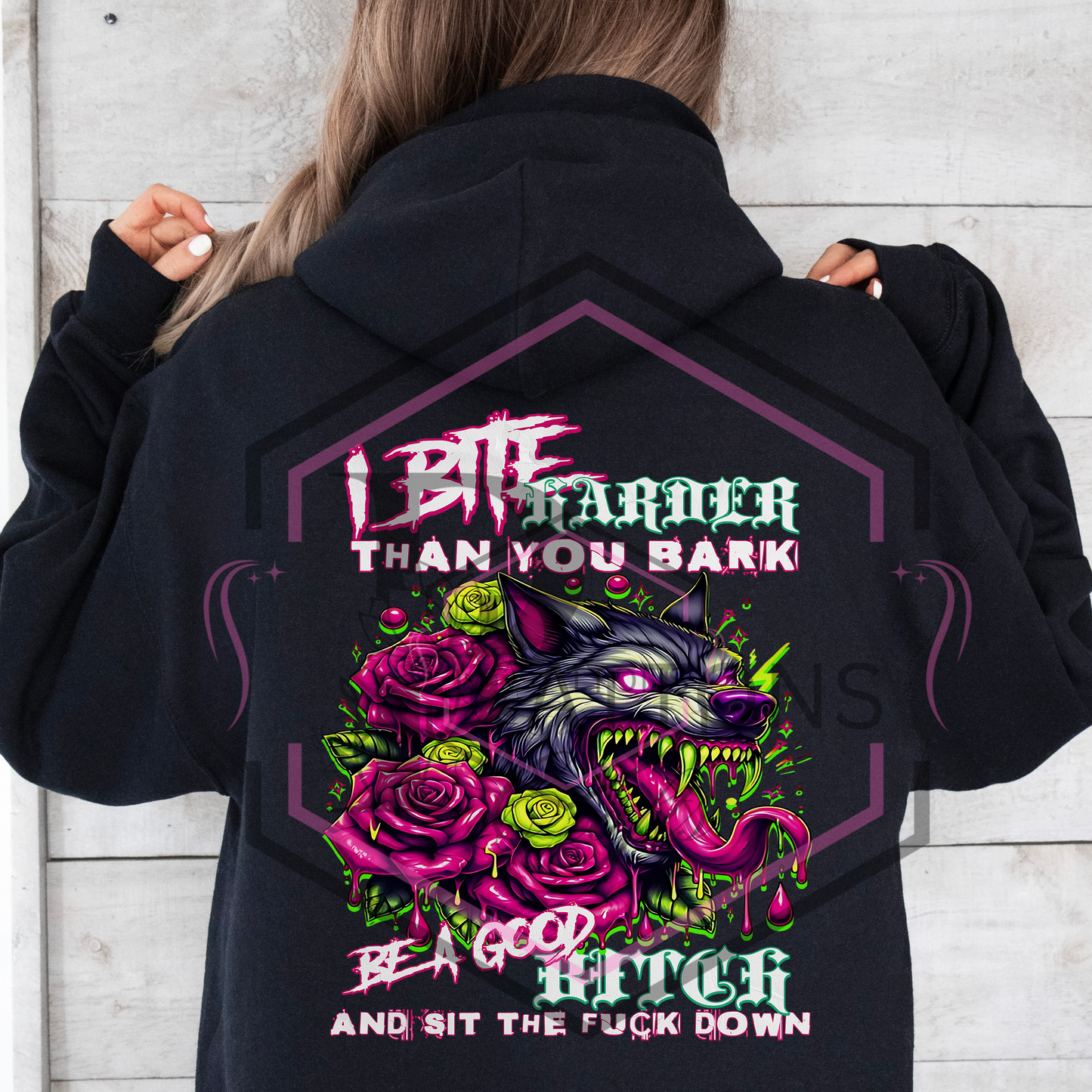 Black Hoodie | Than your bark