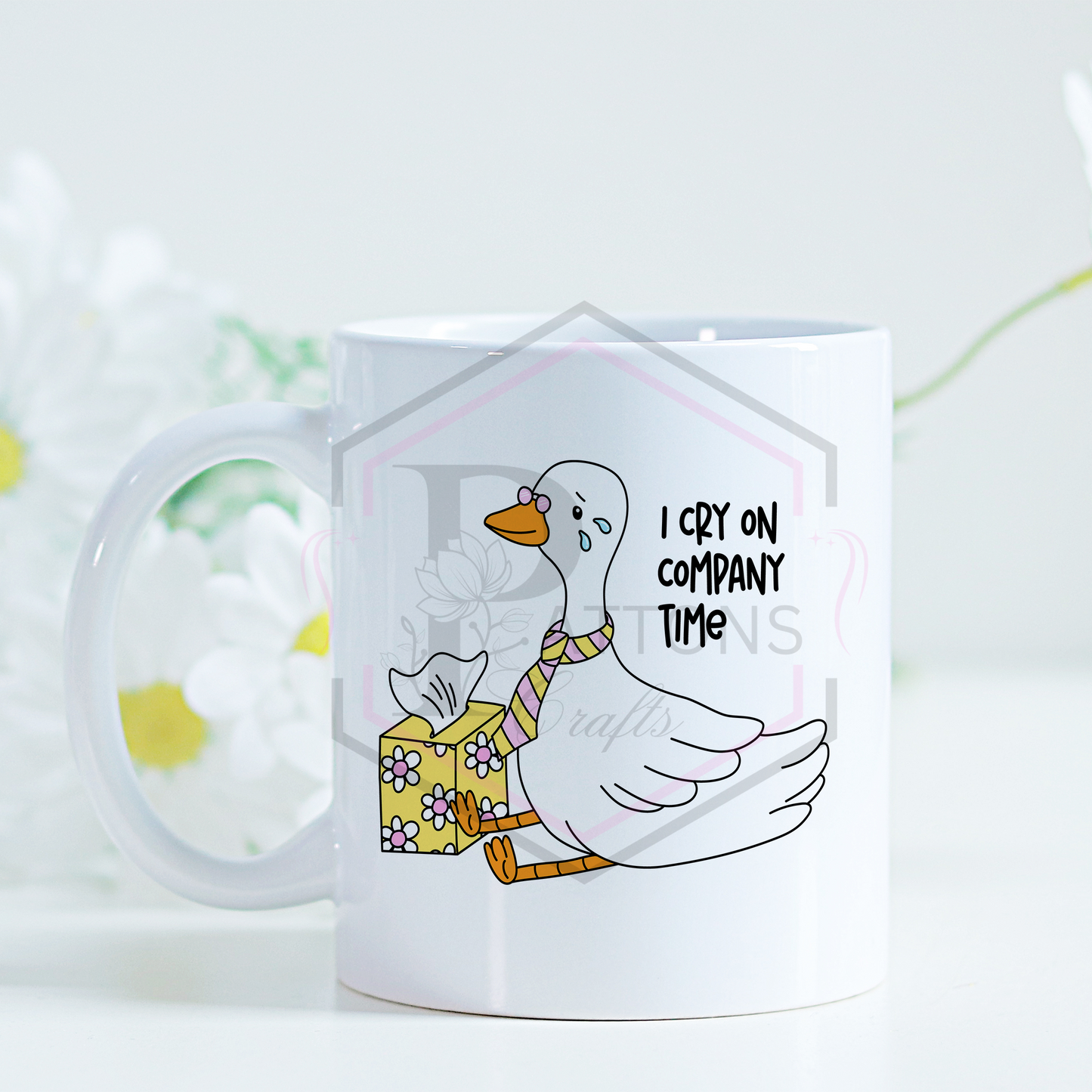 11oz Mug | I cry on company time