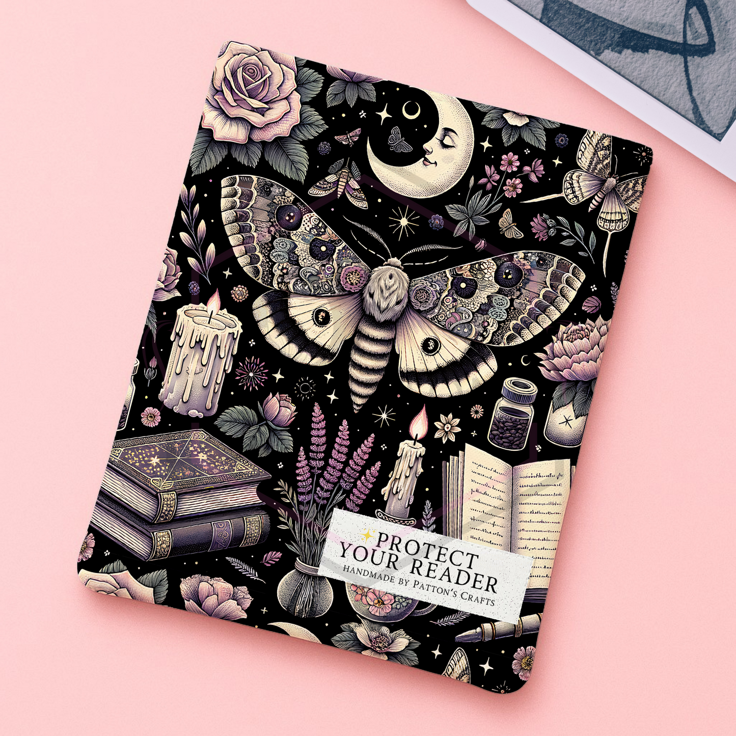 Kindle/ipad sleeve | Celestial | Fabric tech cover