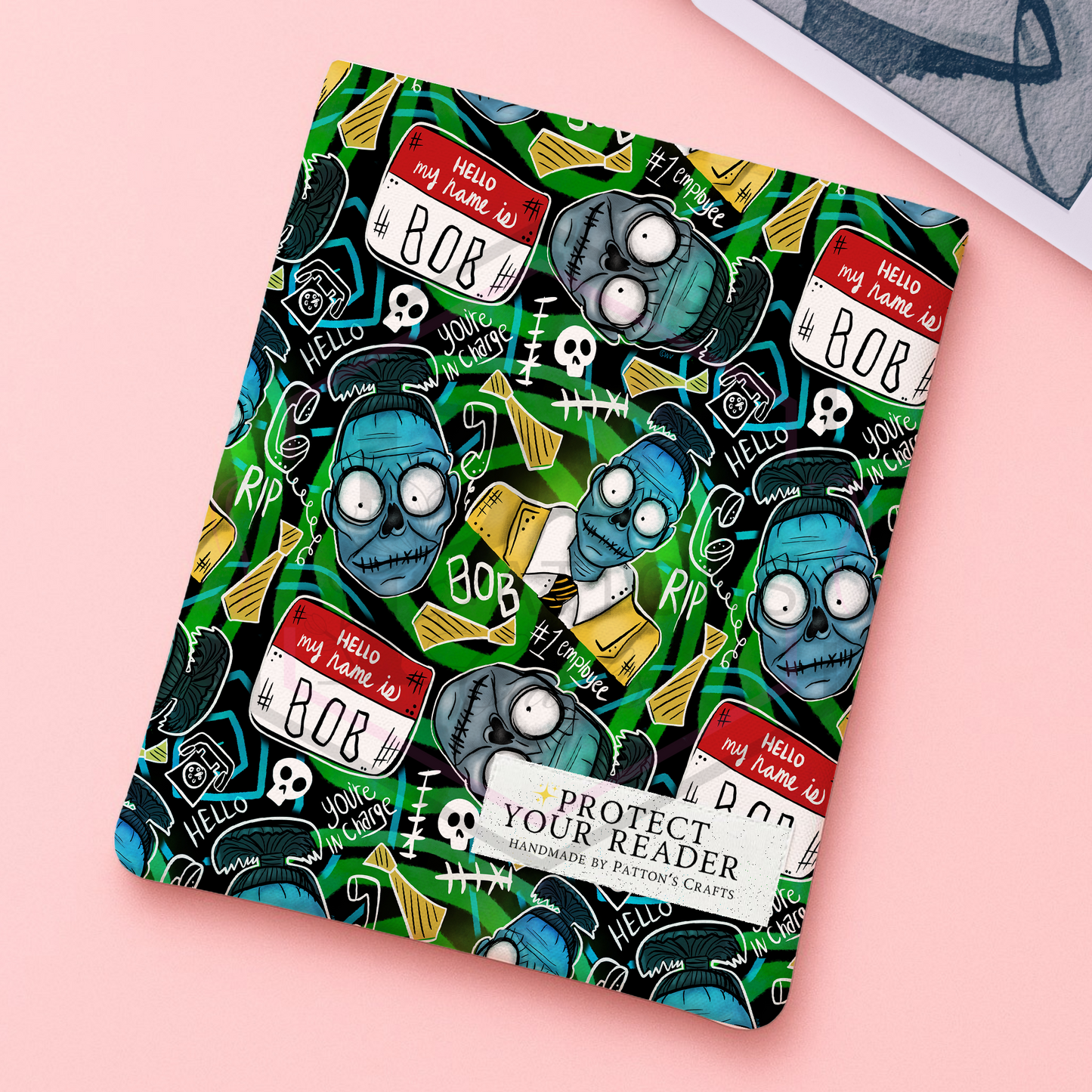 Kindle/ipad sleeve | Justice for bob | Fabric tech cover