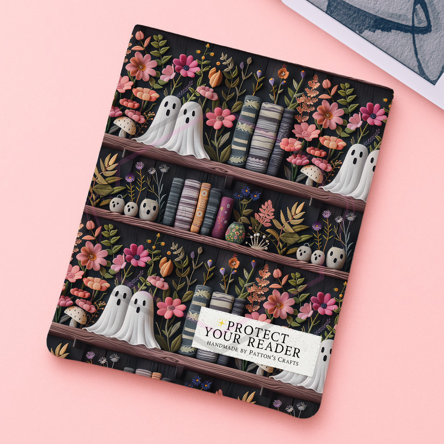 Kindle/ipad sleeve | Cozy reader | Fabric tech cover