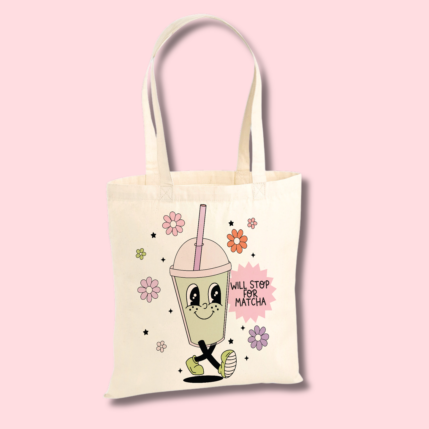 Tote Bag | Will stop for matcha