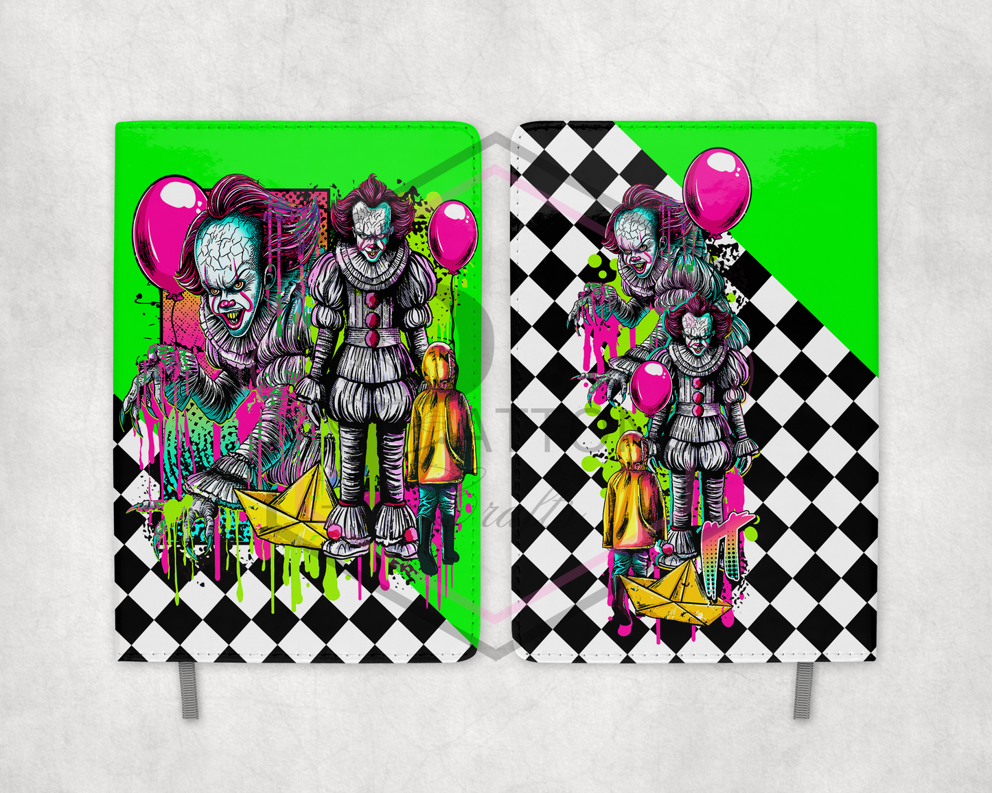 A5 Journal | Checkerboard IT | Pu Leather Notebook