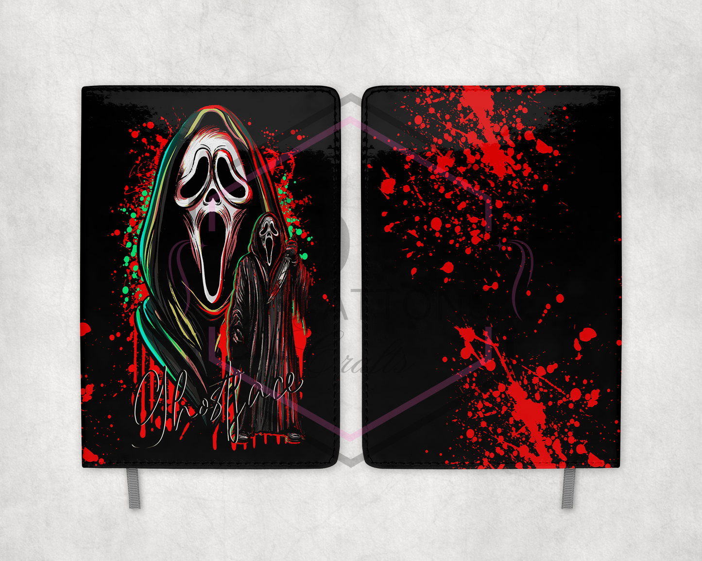 A5 Journal |Ghostface | Pu Leather Notebook