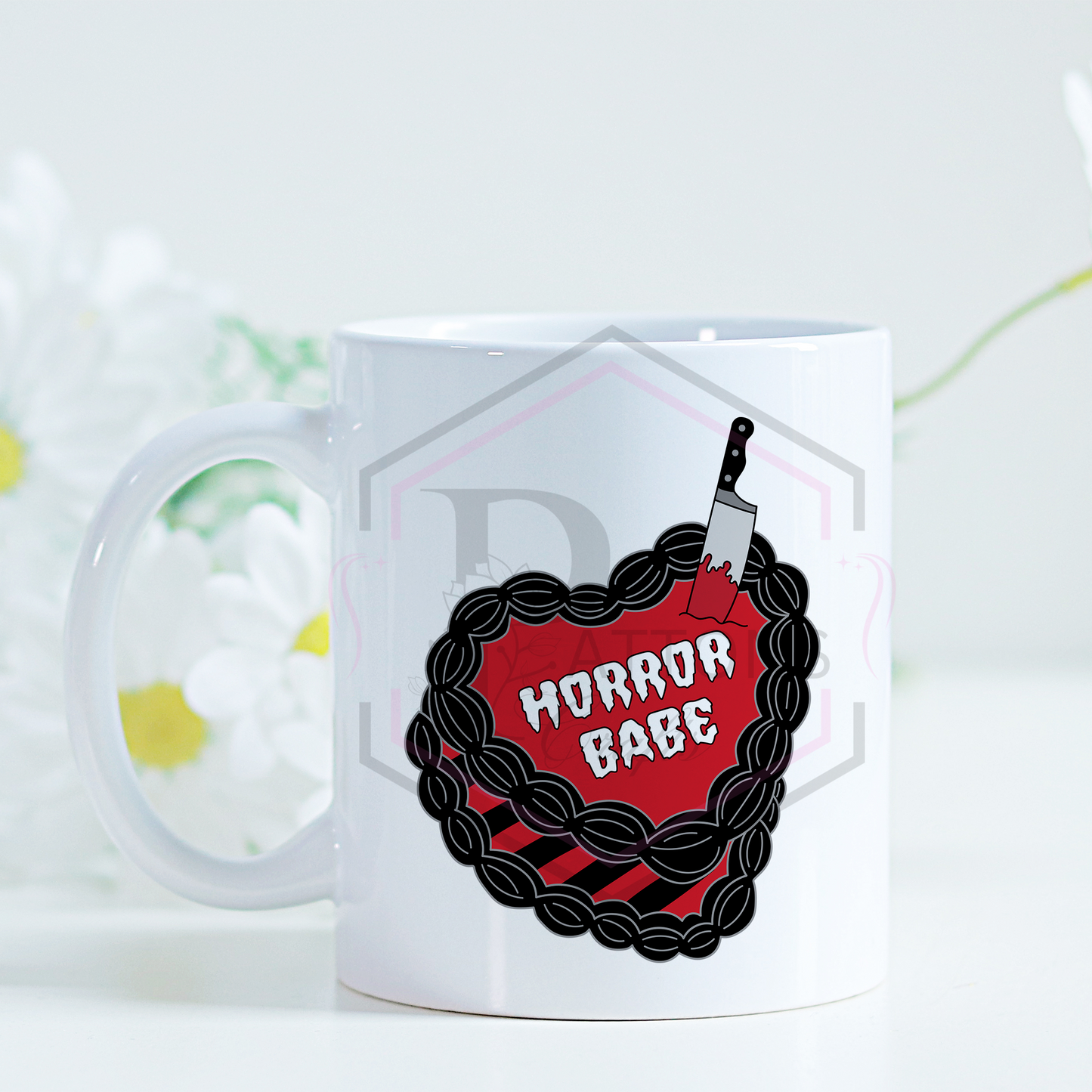 11oz Mug | Horror Babe Cake