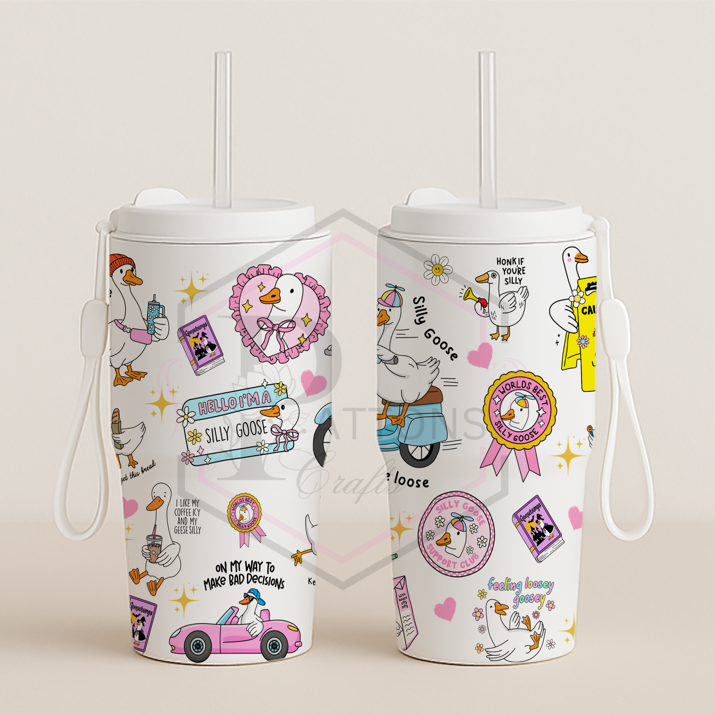 20oz Travel Mug | Silly Goose