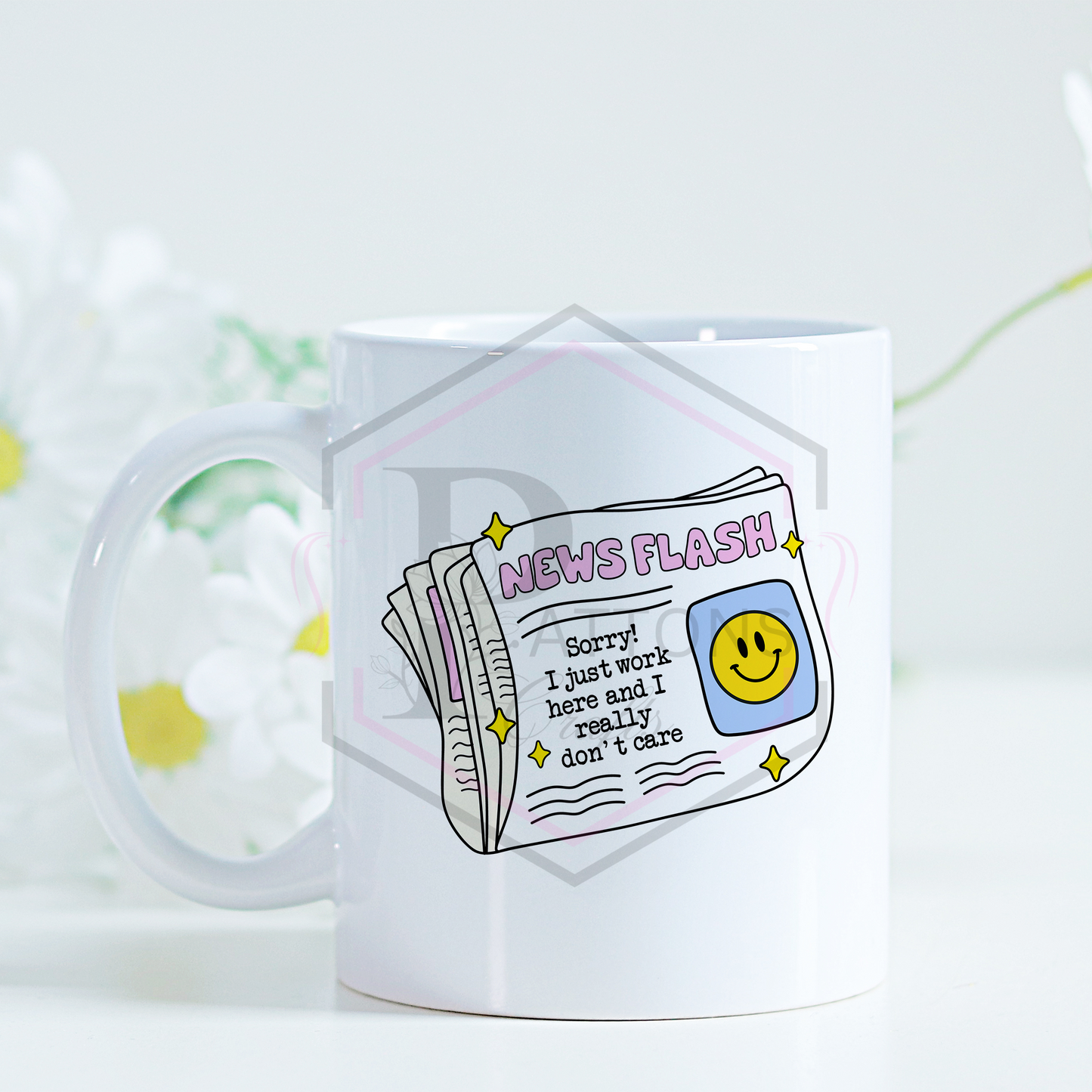 11oz Mug | News flash, I just work here