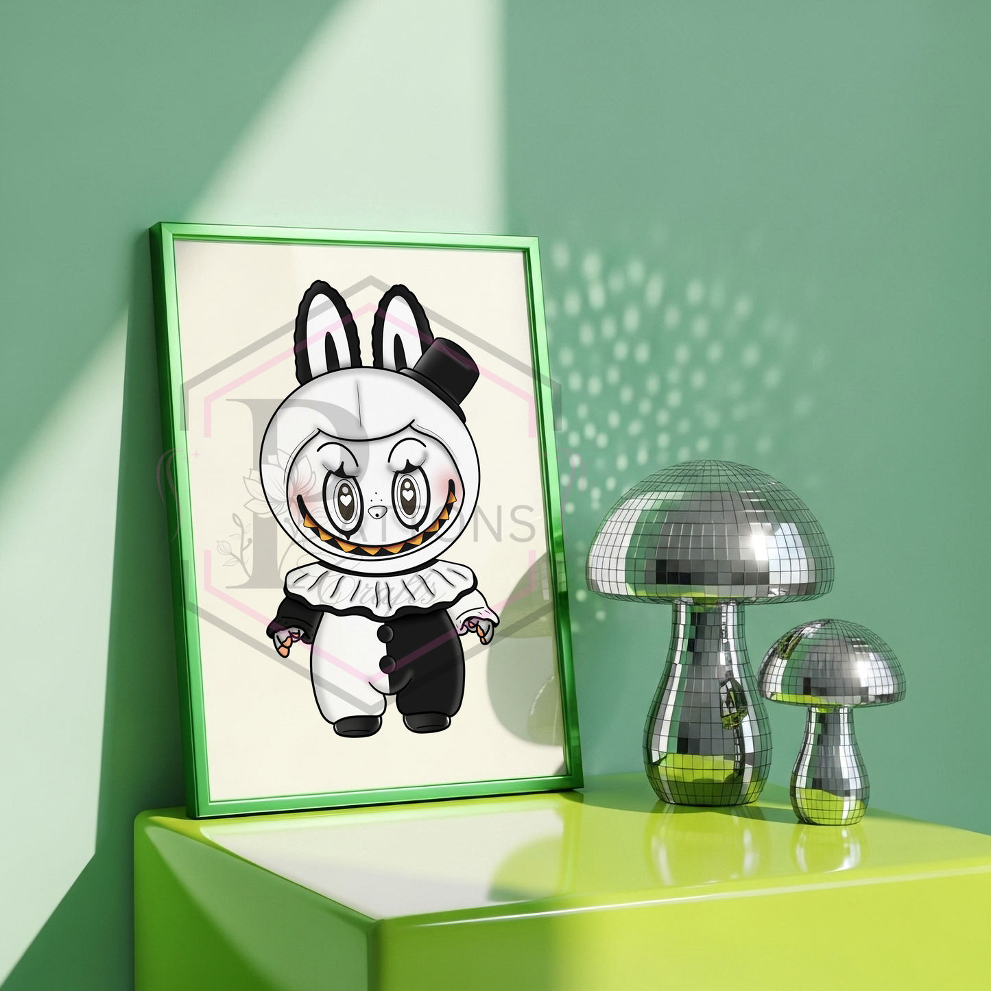 A4 Print | Clown Monster