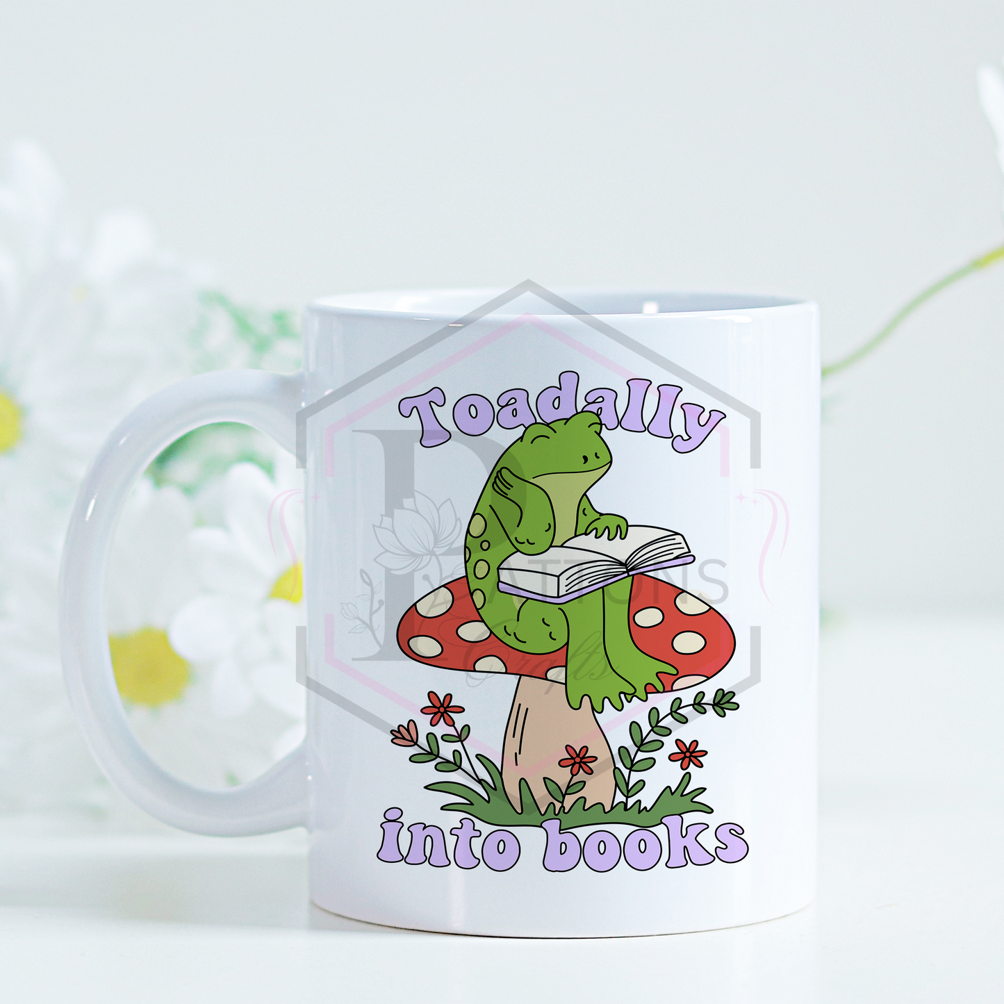 11oz Mug | Toadadly into books