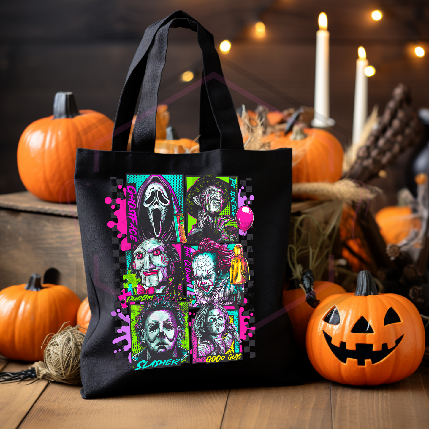 Black tote bag | Horror Squad