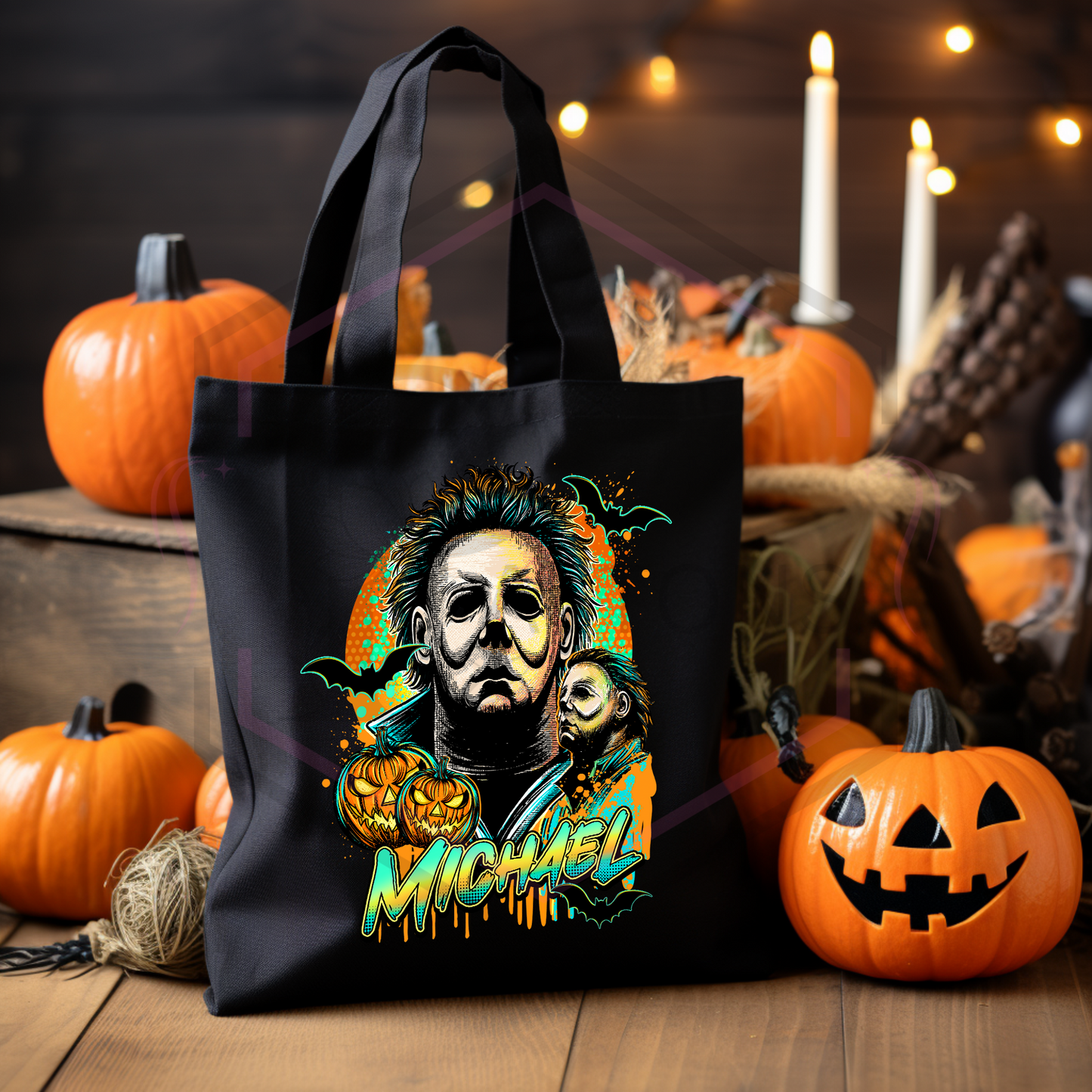 Black tote bag | Myers
