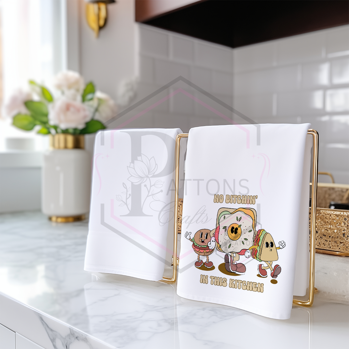 Tea Towel | No Bitchin' in this kitchen