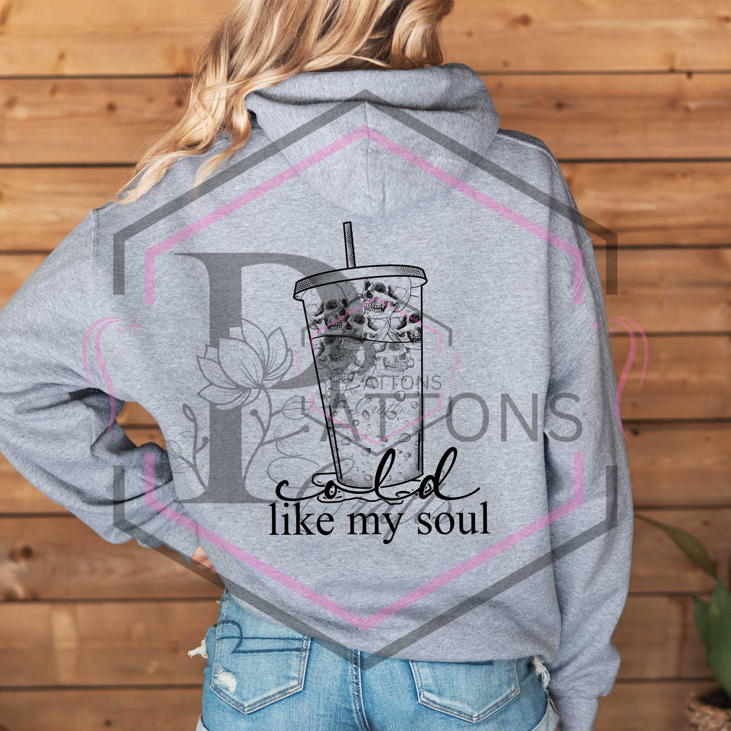 Grey Hoodie | Cold like my soul