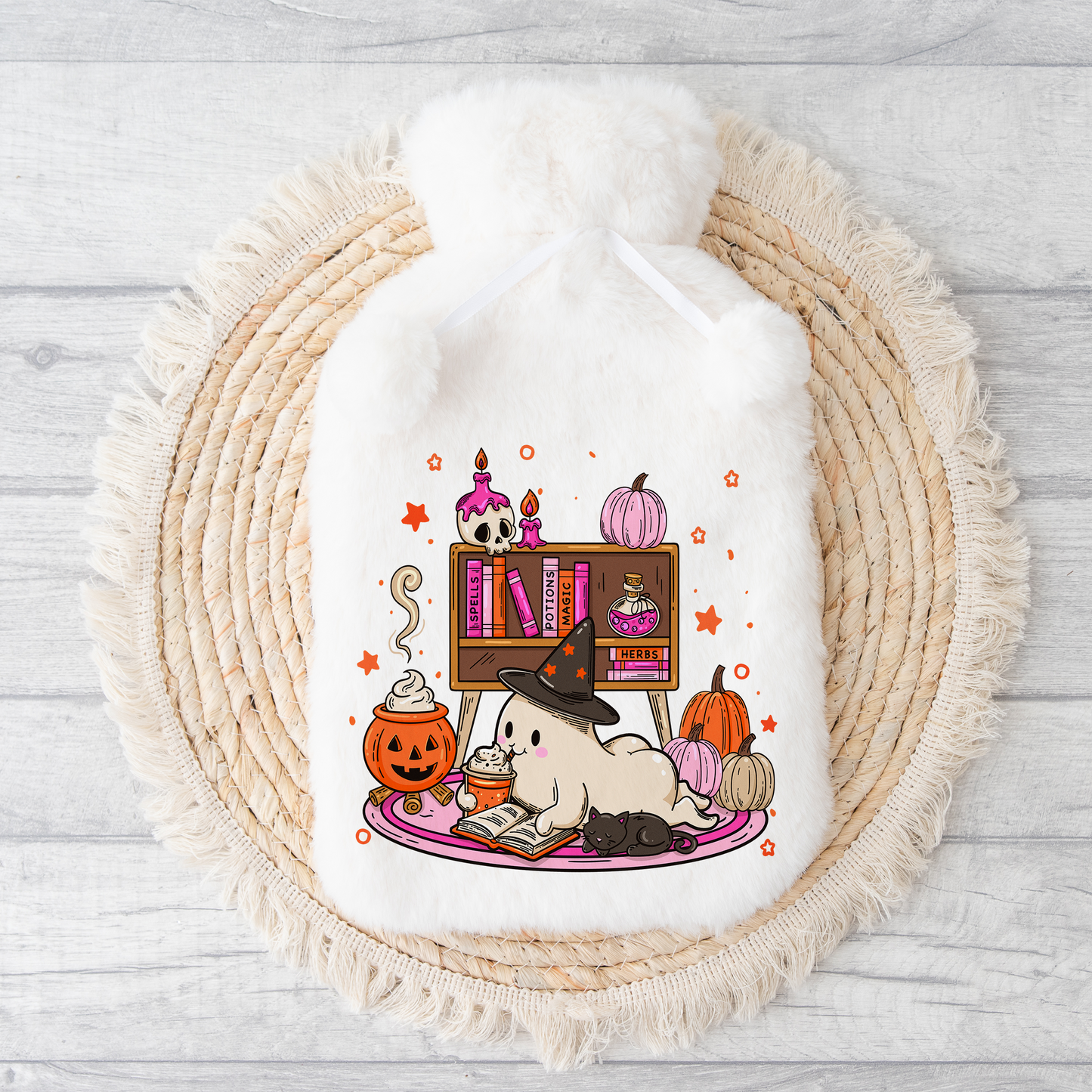 Hot water bottle | frappes & paperbacks