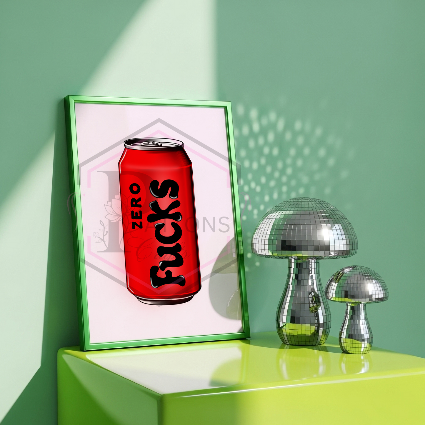 A4 Print | Zero Fu*ks