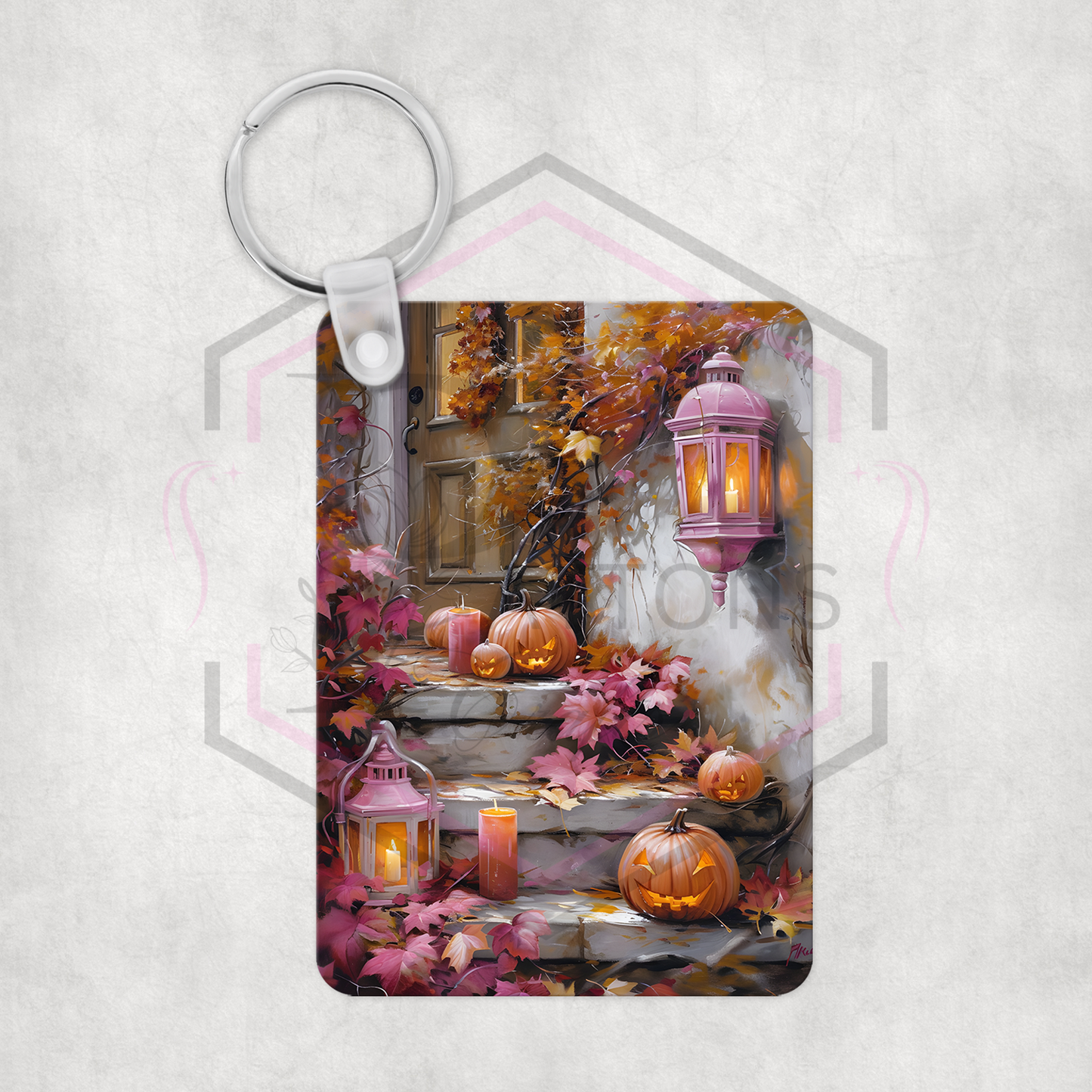 Keyring | Pink Halloween