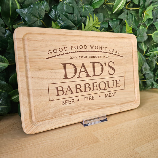 Dad's Barbeque Chopping board | Worktop saver