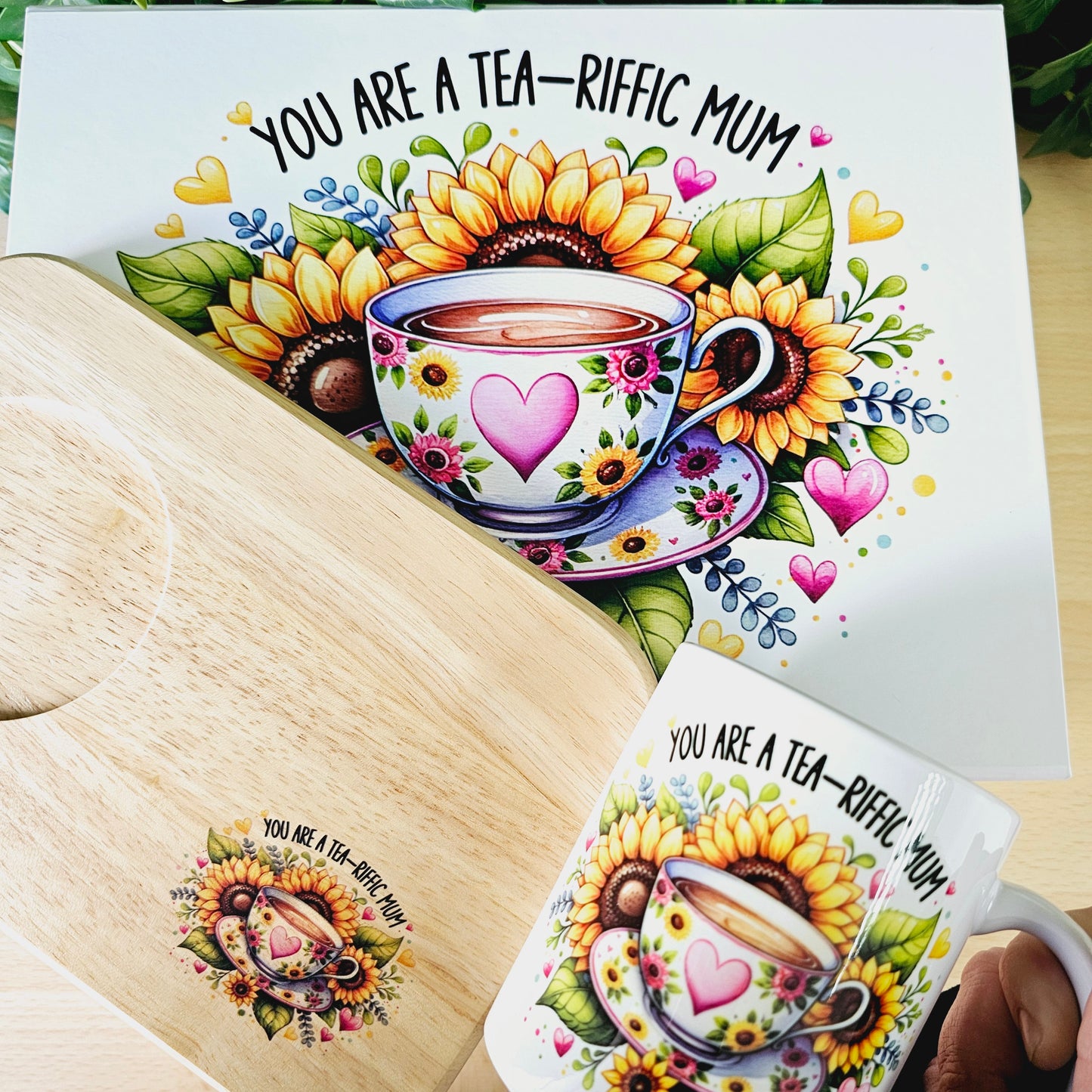 Mothers Day gift set | You are a  tee-riffic mum