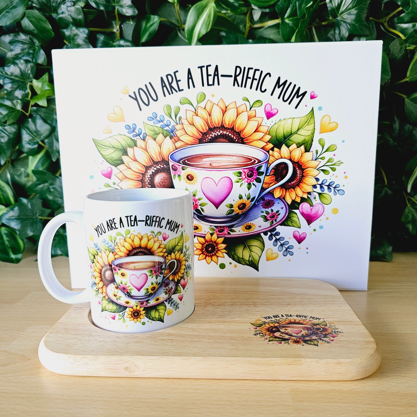 Mothers Day gift set | You are a  tee-riffic mum