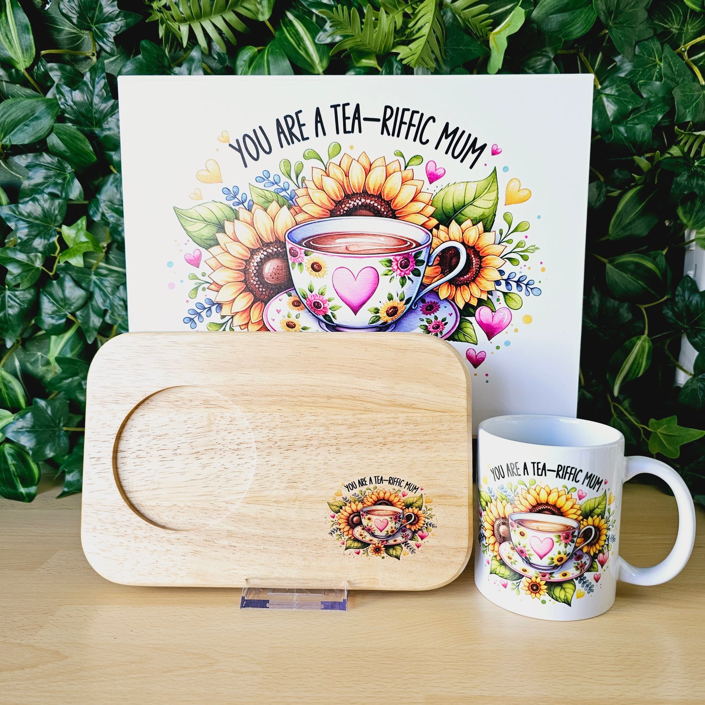 Mothers Day gift set | You are a  tee-riffic mum