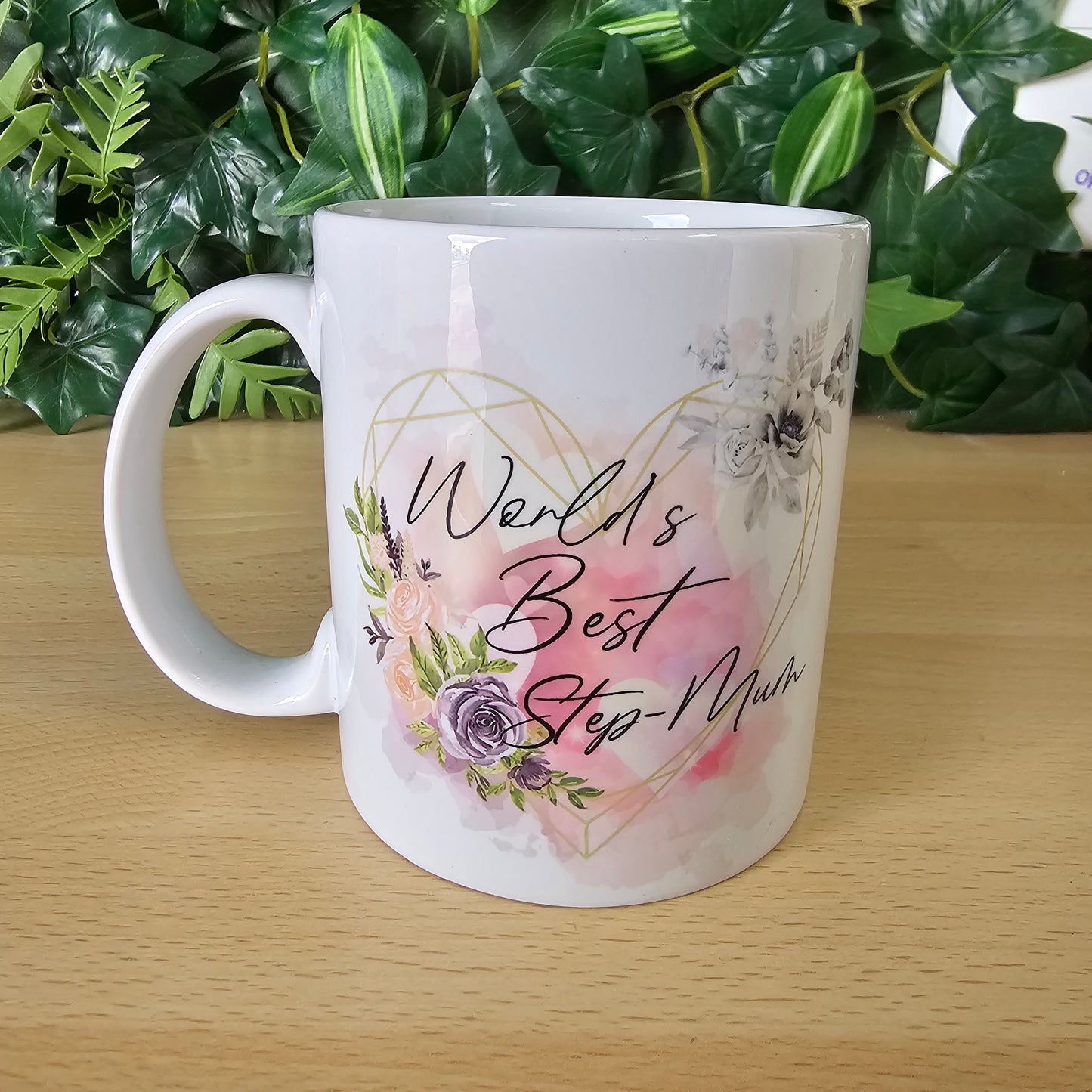 11oz white Mug | Worlds best Step Mum