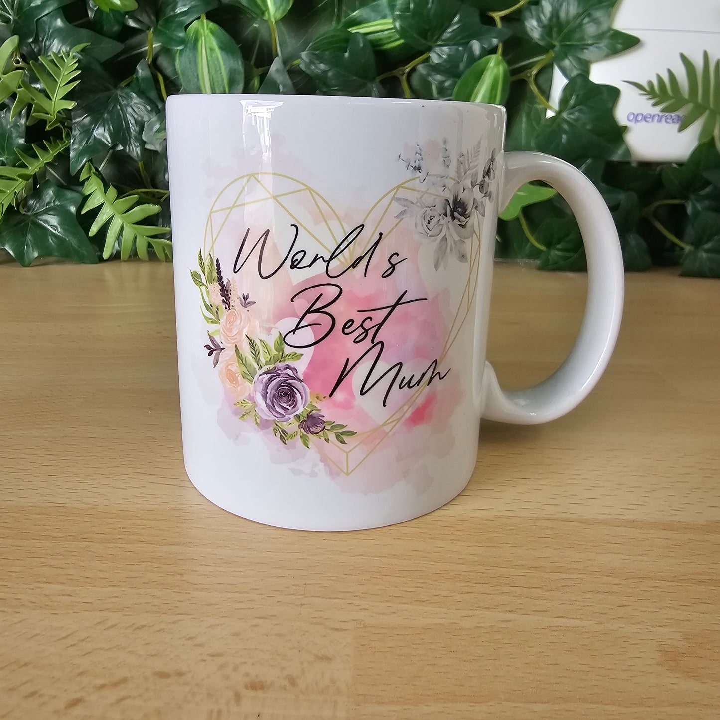 11oz white mug | Worlds best mum