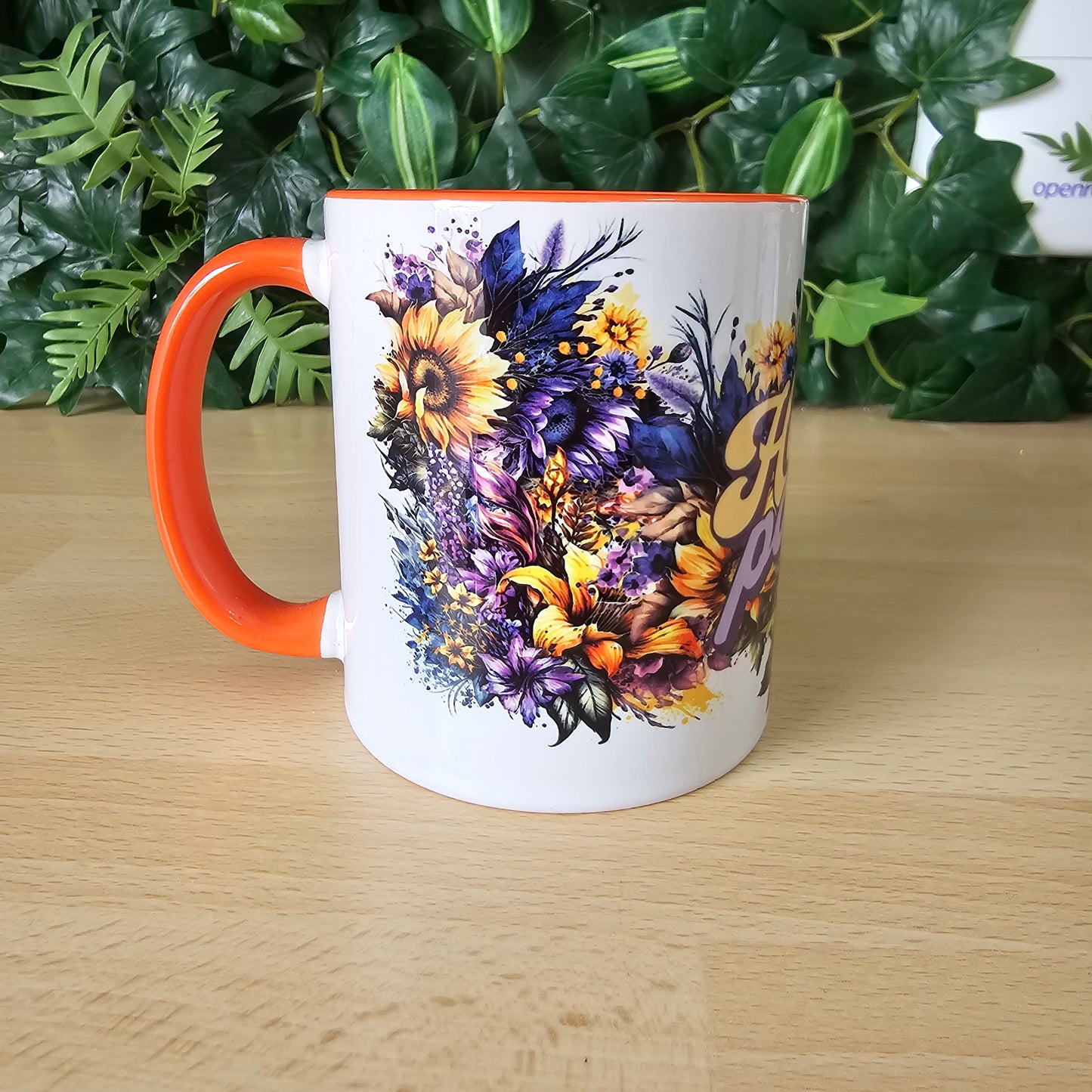 11oz orange handled mug | Hocus Pocus