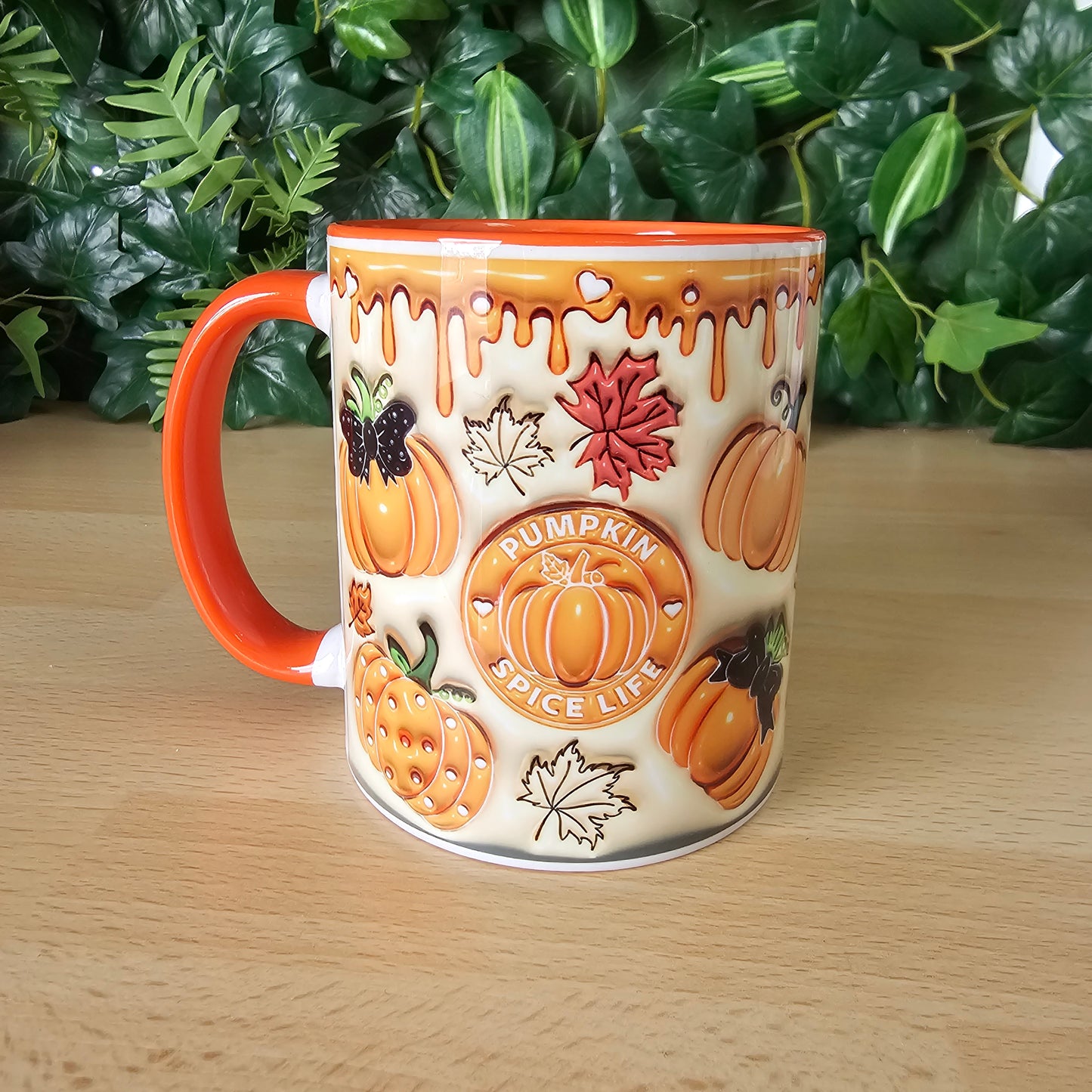 11oz orange mug | Pumpkin spice life