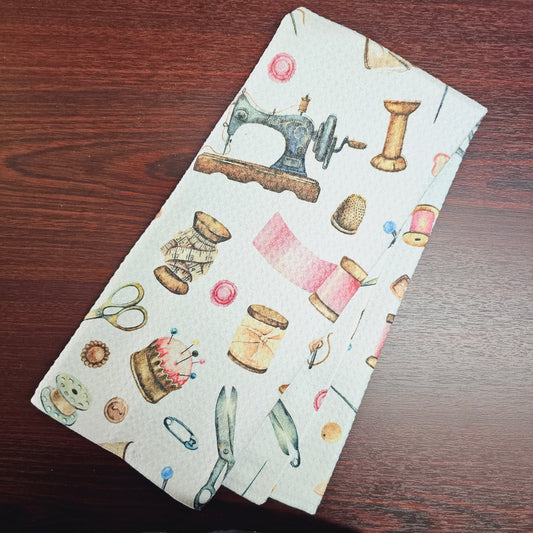 Waffle tea towel | Sewing pattern