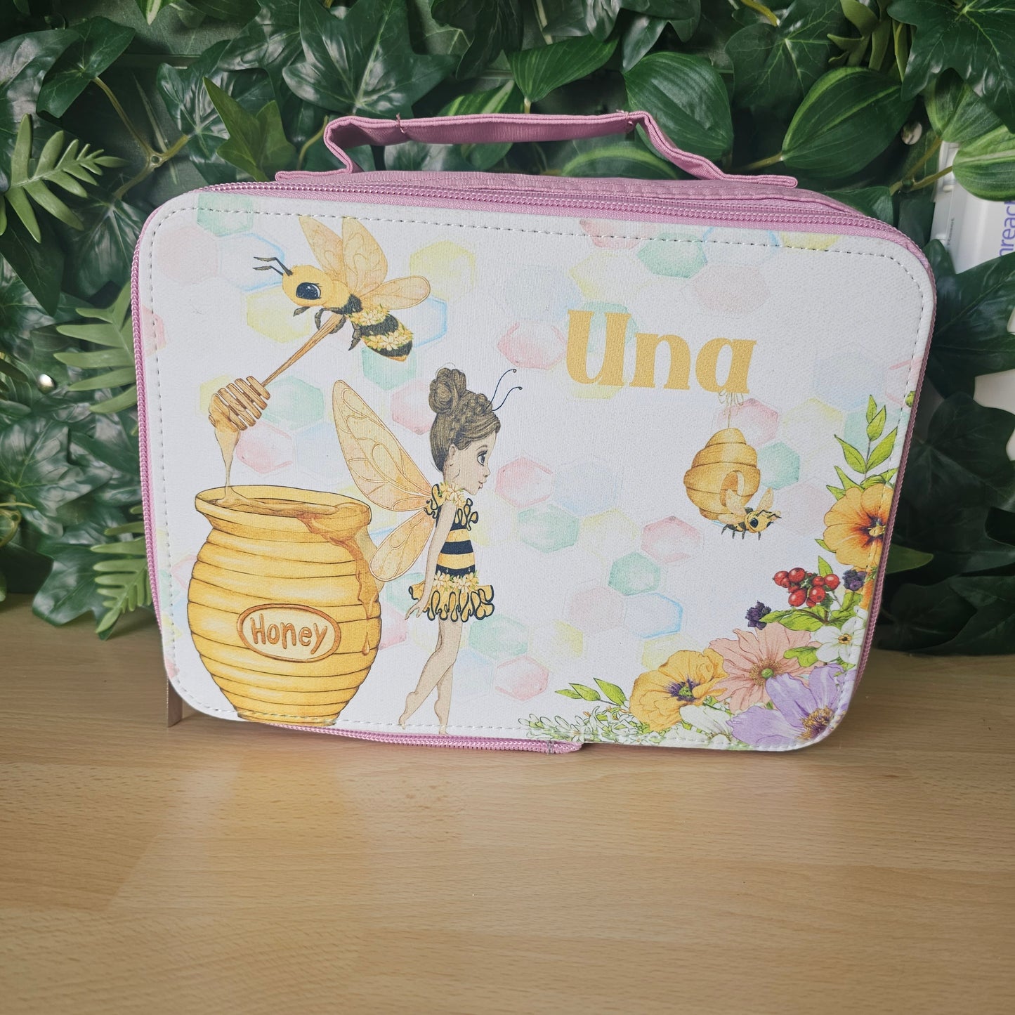 Lunch bag & Lunch box | Personalised with name UNA