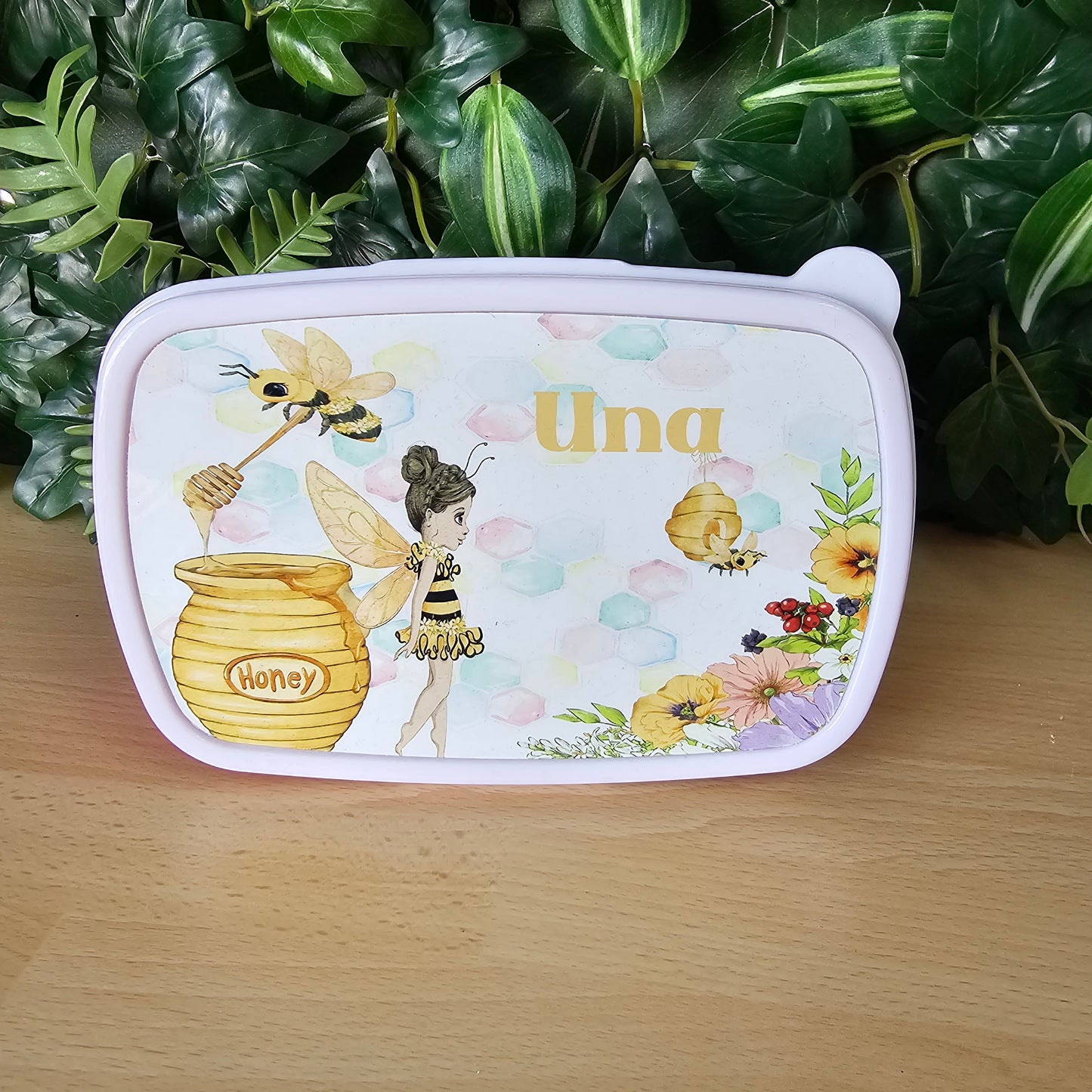 Lunch bag & Lunch box | Personalised with name UNA