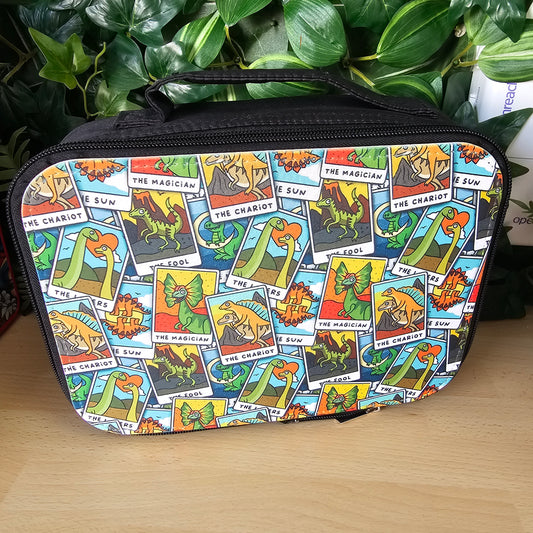 Dinosaur lunch bag | Black lunch bag