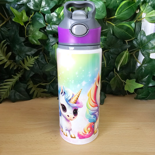 650ml water bottle | Unicorns