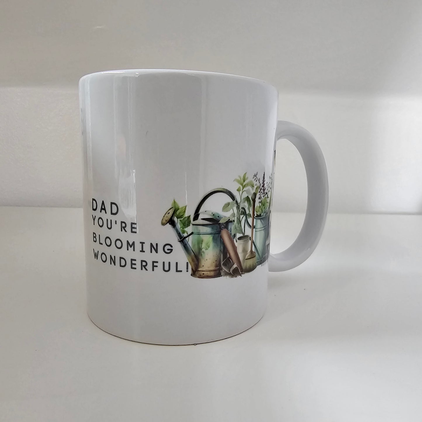 11oz white mug | Dad your blooming wonderful