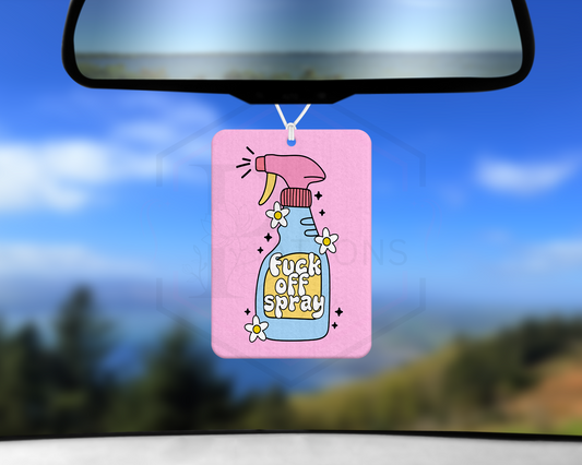 Car mirror accessories |  Fuck off spray