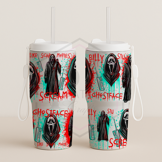 20oz Travel mug | Ghostface