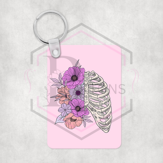 Keyring | Floral Cage