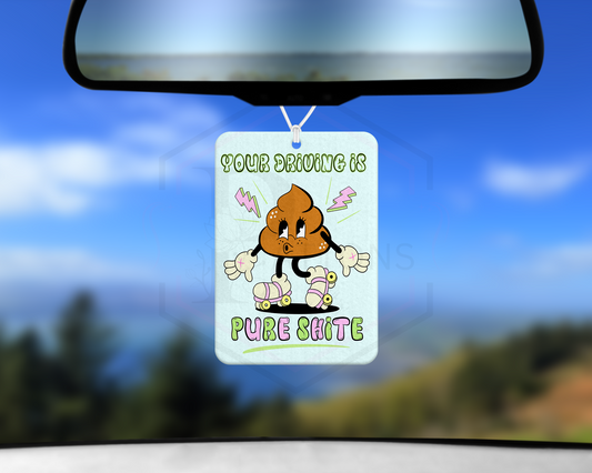 Car mirror accessories |  Your driving is pure shite