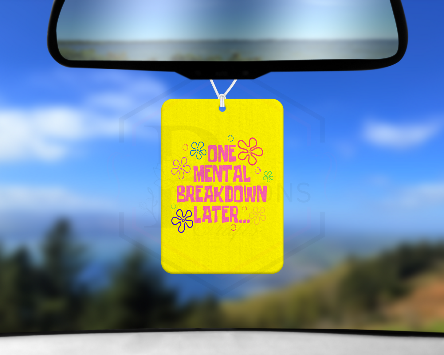 Car mirror accessories |  One mental breakdown later