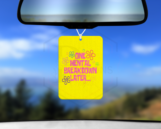 Car mirror accessories |  One mental breakdown later