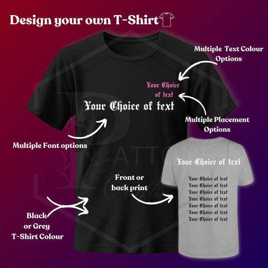 Design your own t-shirt | Custom T-Shirt